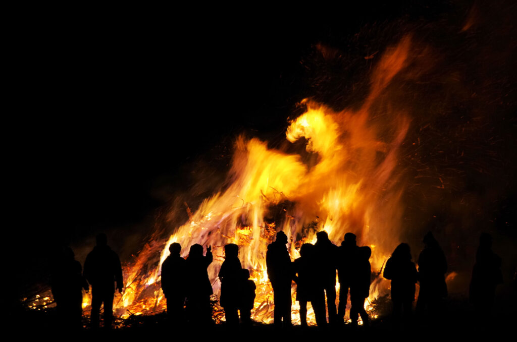 Bonfire Night Celebration in Devon