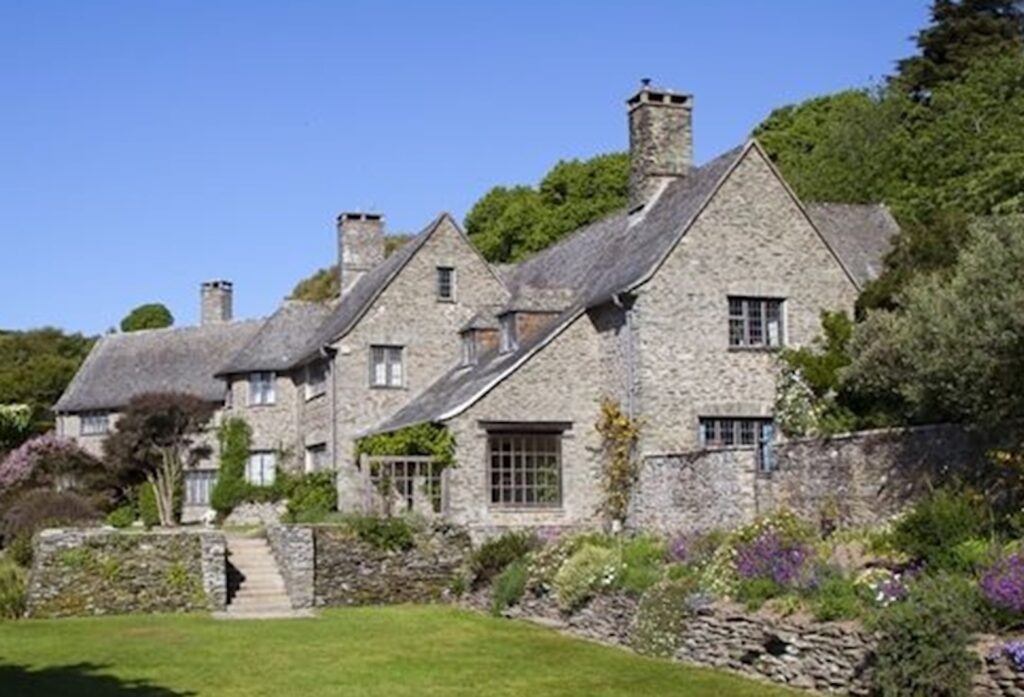 Coleton Fishacre in Kingswear. Holiday home to the D'Oyly Carte family.