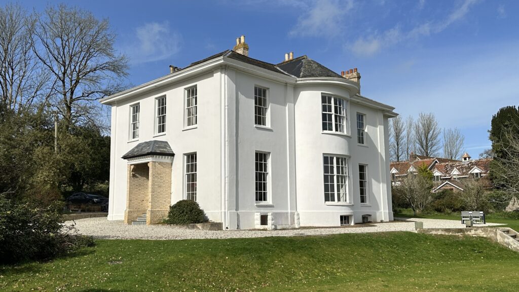 Exterior of Ashley Manor in Umberleigh in North Devon